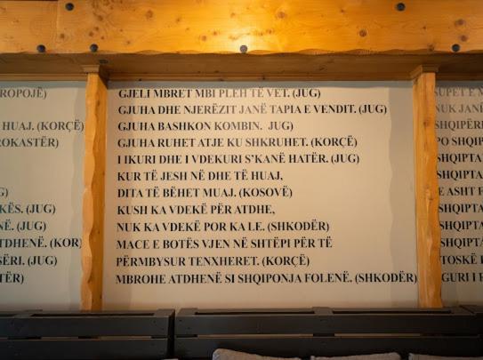 Vila Shen Maria Hotell Voskopojë Eksteriør bilde
